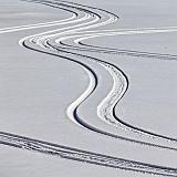 Tracks On Frozen Farren Lake_21930